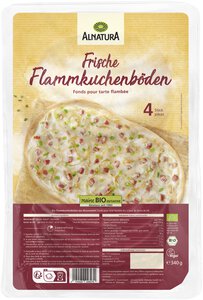 Frische Flammkuchenböden