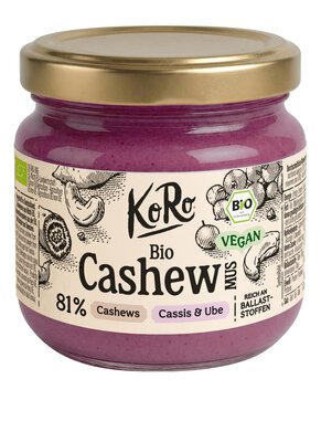 Cashewcreme Cassis Ube