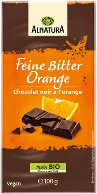 Schokolade Feine Bitter Orange