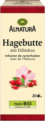 Hagebuttentee mit Hibiskus