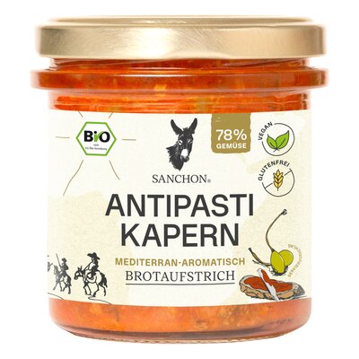 Antipasti Kapern Brotaufstrich 
