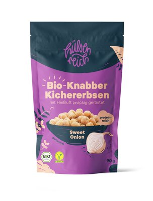 Geröstete Kichererbsen Sweet Onion