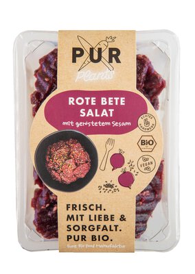 Rote Betesalat mit Sesam 