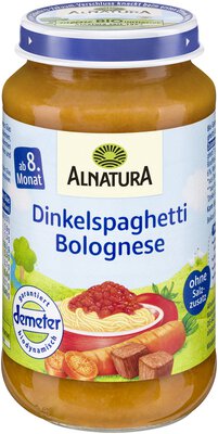Dinkelspaghetti Bolognese