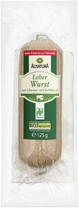 Leberwurst mit Schweine- und Kalbfleisch