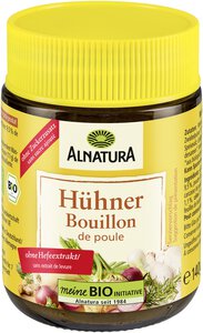 Hühnerbouillon ohne Hefeextrakt (Glas)