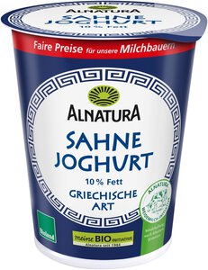 Weidemilch-Sahnejoghurt Griechische Art 