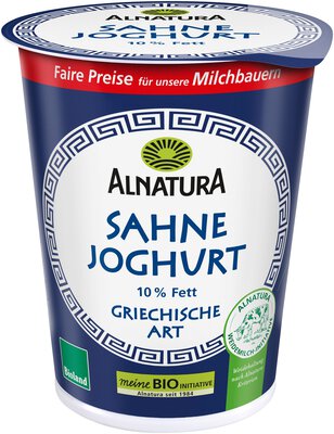 Weidemilch-Sahnejoghurt Griechische Art 