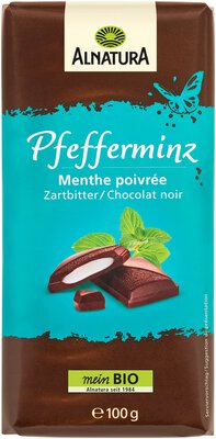 Pfefferminz Schokolade Zartbitter