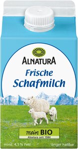 Frische Schafmilch