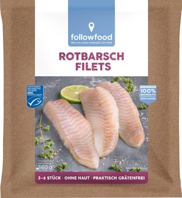 MSC Rotbarsch Filets Beutel (TK) 
