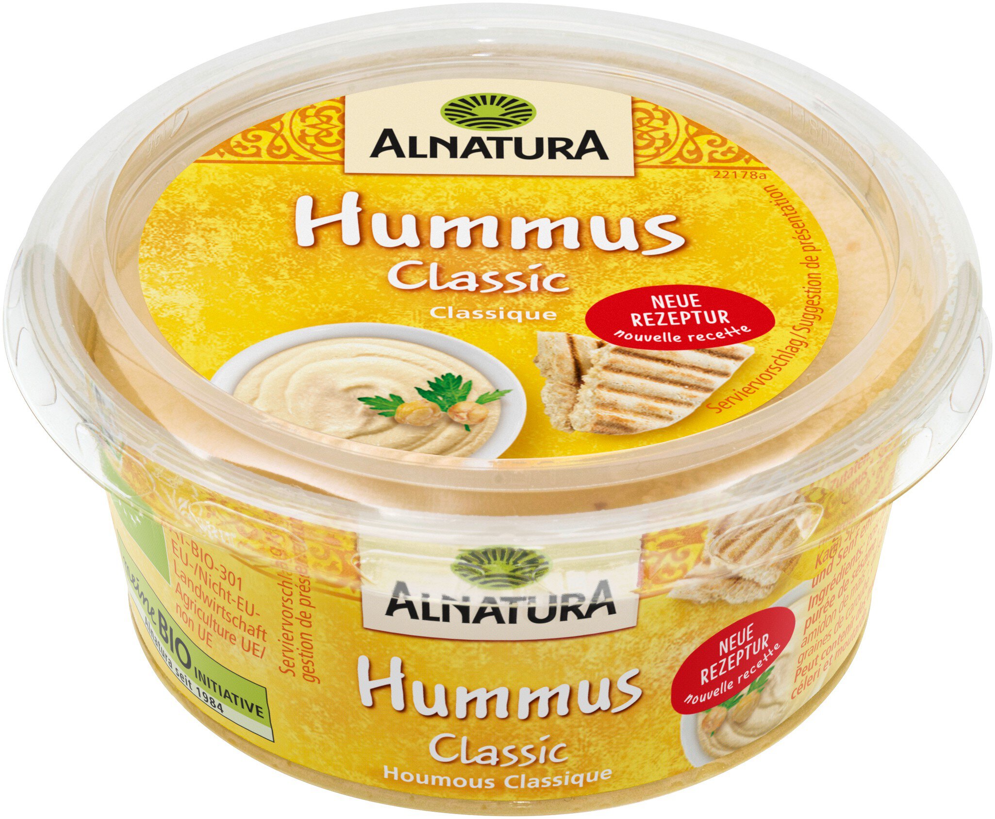Hummus Classic (150 g) in Bio-Qualität von Alnatura