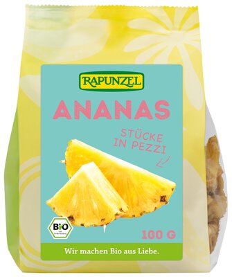 Ananasstücke getrocknet 