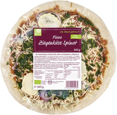 Pizza Ziegenkäse Spinat (TK)