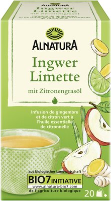 Ingwer-Limette-Tee