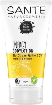 Bodylotion Energy Bio-Zitrone & Quitte