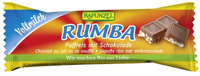 Rumba Puffreisriegel Vollmilchschokolade