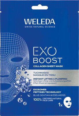 Exo Tuchmaske Blauer Enzian
