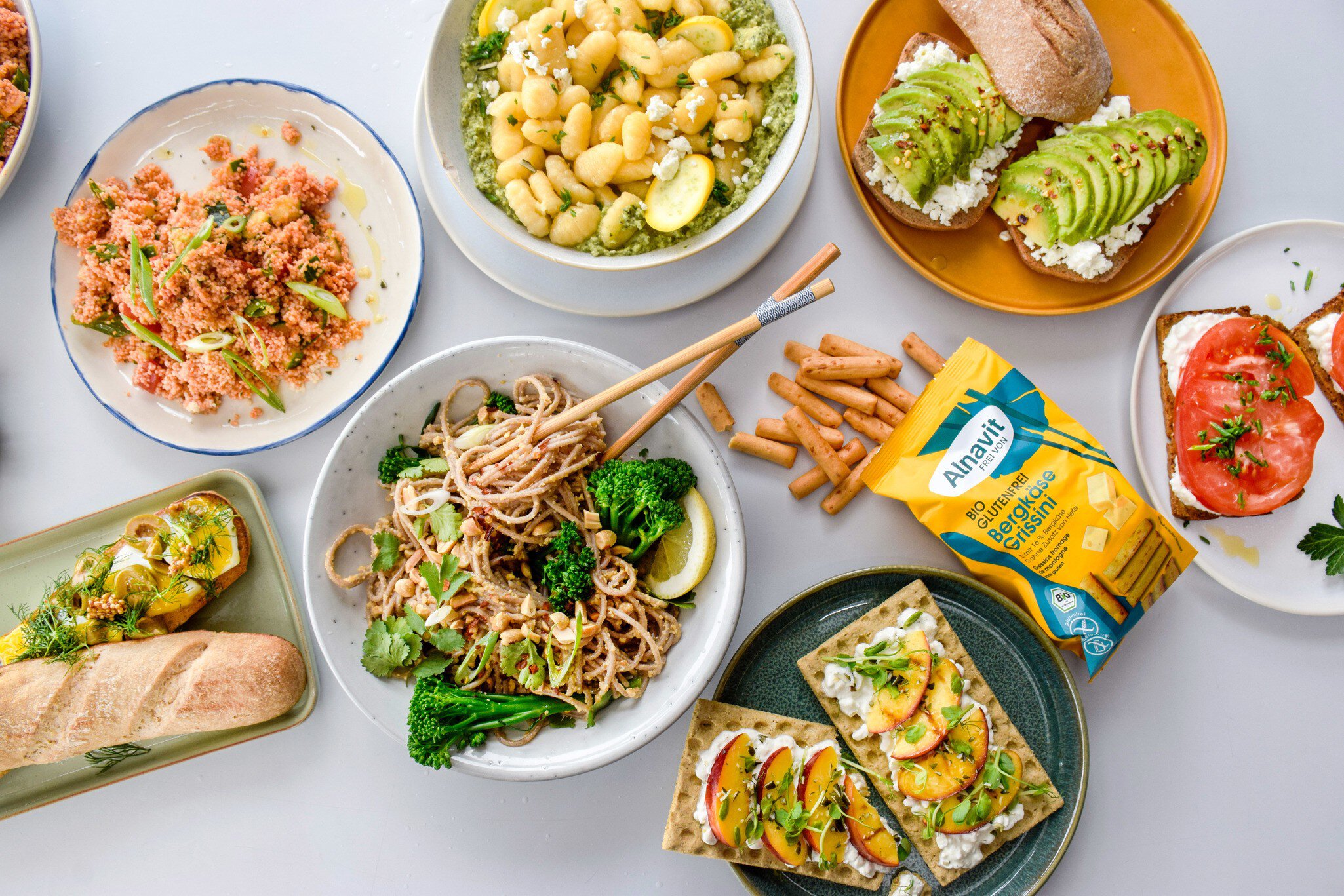Glutenfreie Gerichte-Vielfalt mit Alnavit-Produkten
