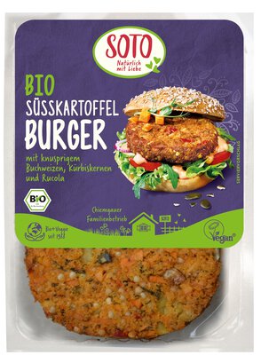 Burger Süßkartoffel