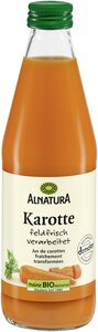 Karottensaft, feldfrisch verarbeitet 