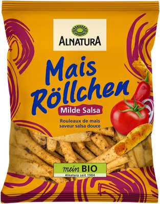 Maisröllchen Milde Salsa