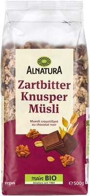 Zartbitter-Knuspermüsli