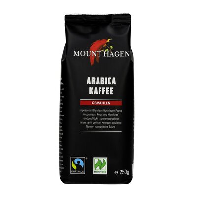 Arabica Kaffee gemahlen 