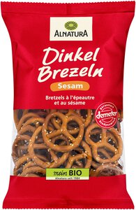 Dinkel-Brezeln Sesam