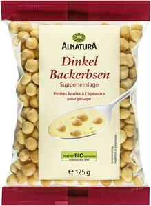 Dinkel-Backerbsen