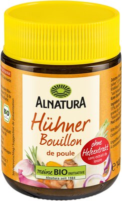 Hühnerbouillon ohne Hefeextrakt (Glas)
