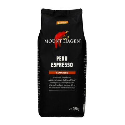 Peru Espresso gemahlen