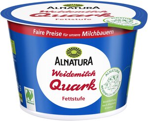 Weidemilch-Quark Fettstufe