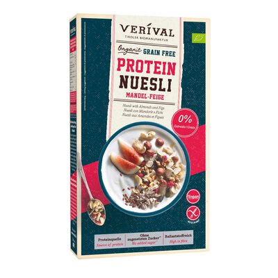 Grain Free Protein Müsli Mandel-Feige