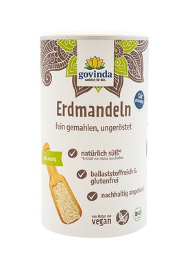 Erdmandeln gemahlen