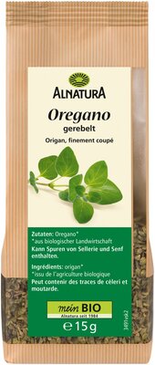 Oregano gerebelt