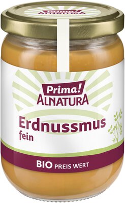 Erdnussmus fein