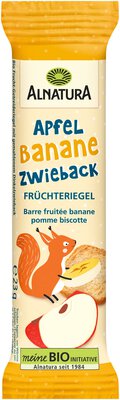 Früchteriegel Banane-Apfel 