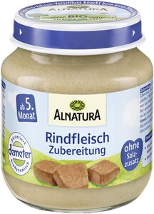 Rindfleisch-Zubereitung 