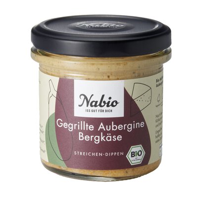 Saison Gegrillte Aubergine Bergkäse