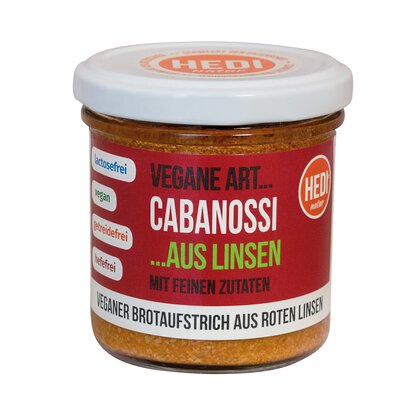 Vegane Art Cabanossi aus Linse