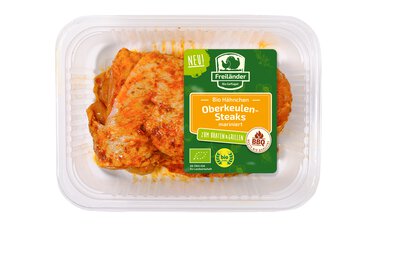 Hähnchenoberkeulensteak Paprika
