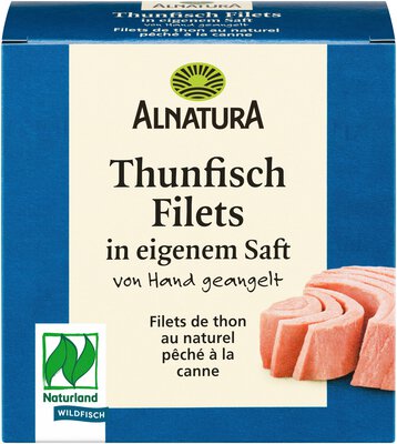 Thunfischfilets in eigenem Saft