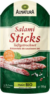 Salami-Sticks luftgetrocknet