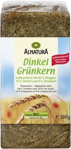 Dinkel-Grünkern-Brot