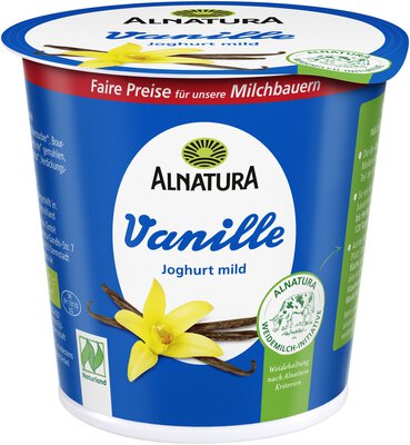 Vanillejoghurt aus Weidemilch