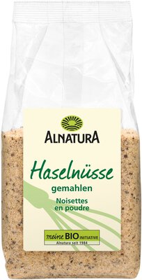 Haselnüsse gemahlen