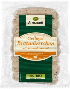 Bruderhahn-Geflügel-Bratwurst