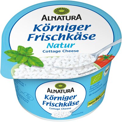 Körniger Frischkäse Natur