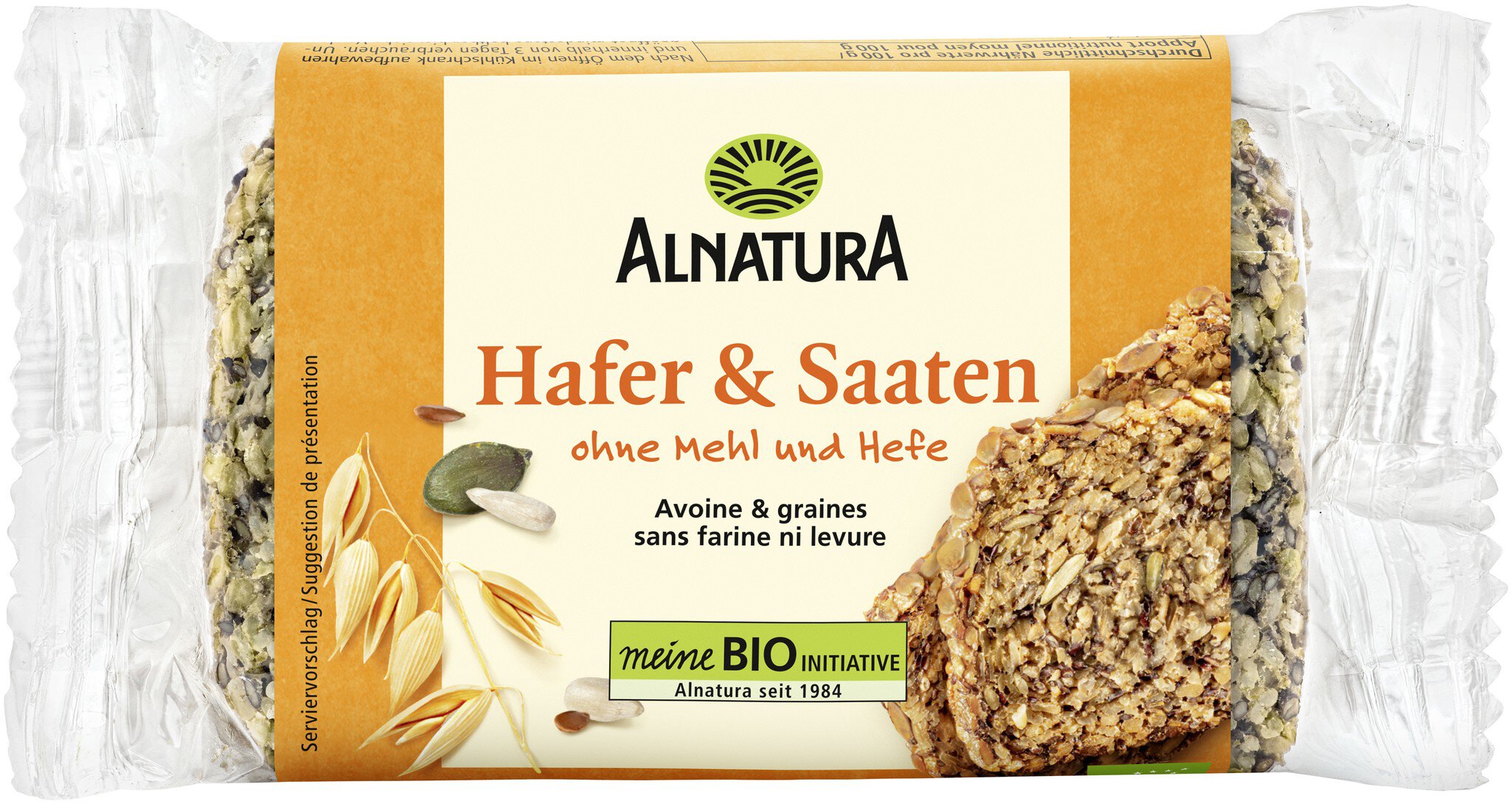 Hafer-&-Saaten-Brot (300 g) in Bio-Qualitt von Alnatura